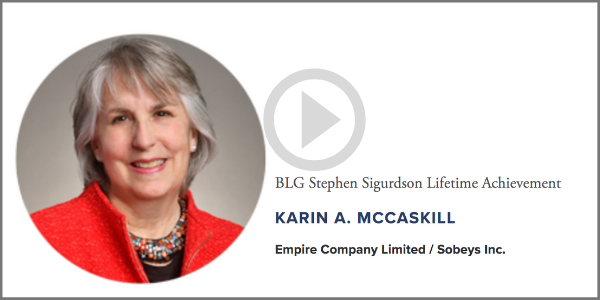 Karin A. McCaskill Lifetime Achievement Recipient CGSA