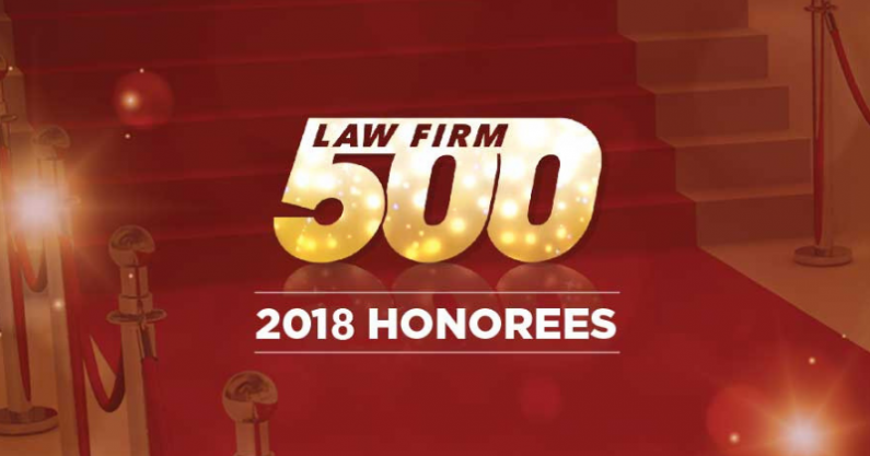 Ackah Law Named  2018 Law Firm 500 Award Winner