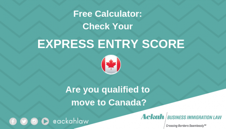 Free Canada Express Entry Score Calculator