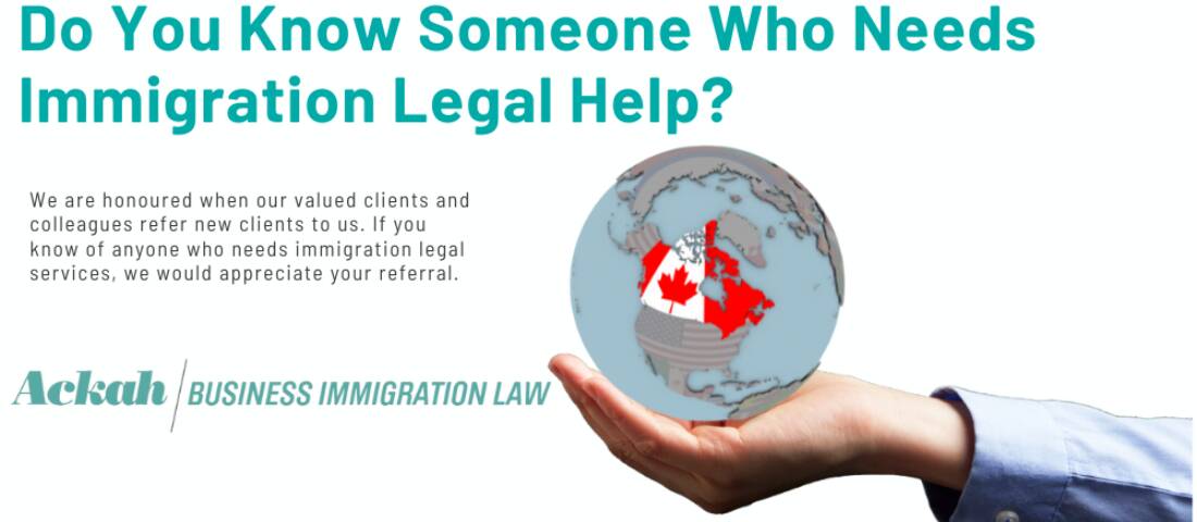 Your Referral Can Help Someone Who Needs Immigration Legal Assistance
