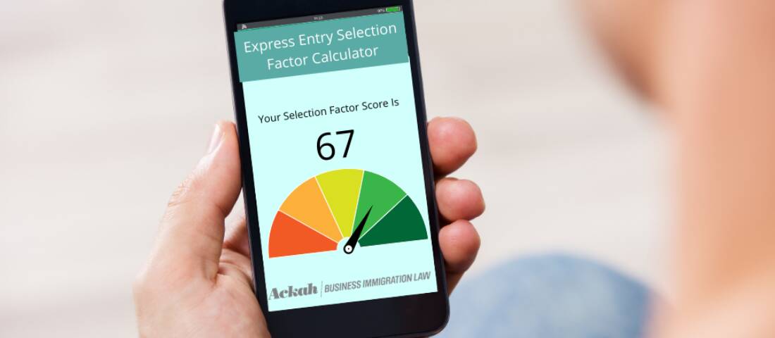 NEW! Try Our Express Entry Selection Factor Free Calculator