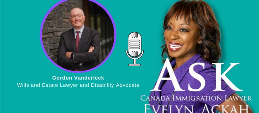 Episode 37: Gordon Vanderleek: Wills and Estate Lawyer and Disability Advocate