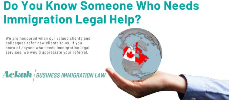 Your Referral Can Help Someone Who Needs Immigration Legal Assistance