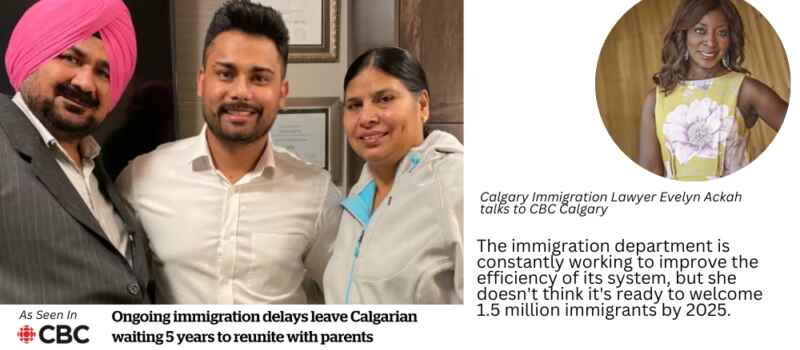 IRCC is still working through backlogs from the pandemic, and some groups are paying the price, says Calgary Immigration Lawyer Evelyn Ackah