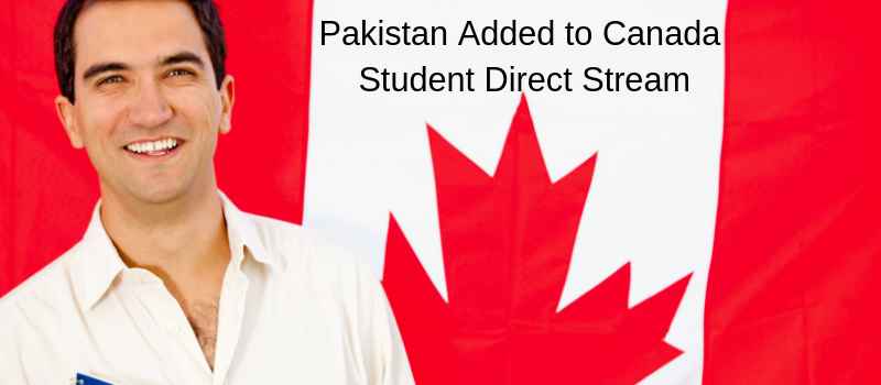 Pakistan Added to Canada Student Direct Stream