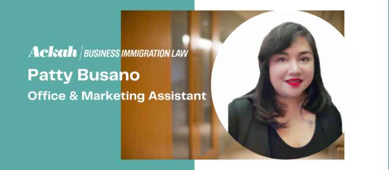 Employee Spotlight: Patty Busano, Marketing Assistant and Supertyphoon Survivor